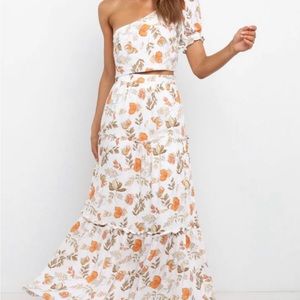 Petal & Pup Floral 2-Piece Skirt Set